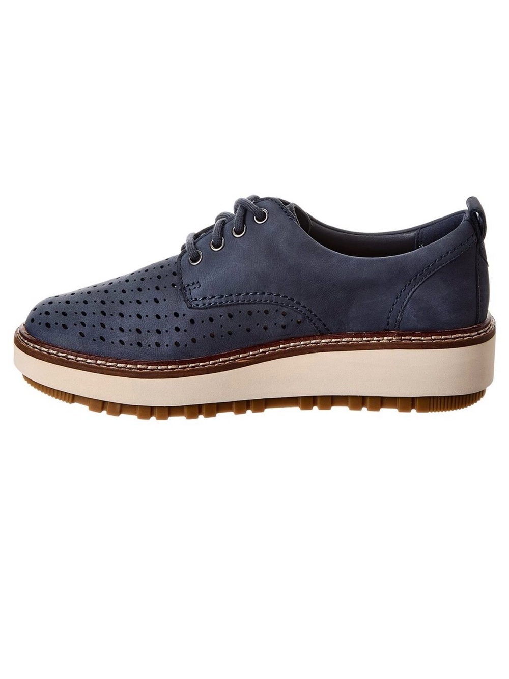 Clarks OriannaW Move Leather Oxford - Picture 4 of 6